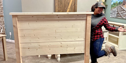 DIY Rustic Headboard primary image