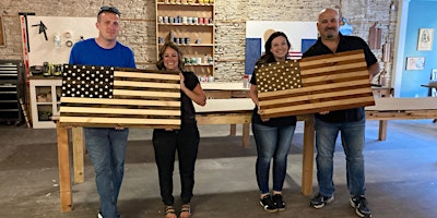 Image principale de DIY Wooden American Flag Workshop
