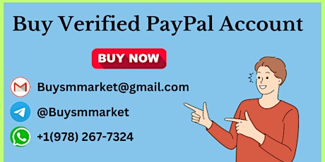 You can buy verified PayPal accounts from the USA