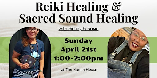 Image principale de Reiki Healing & Sacred Sound Healing Class