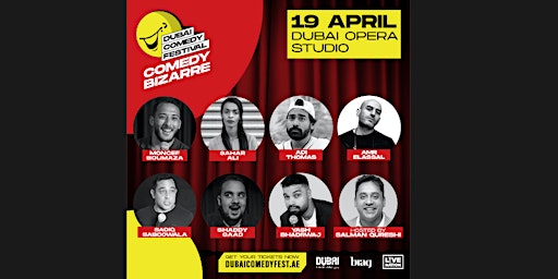 Image principale de COMEDY BIZARRE (Dubai Comedy Fest)