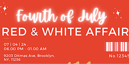 Primaire afbeelding van Fourth of July Red and White Affair