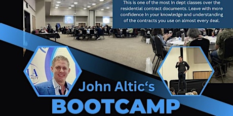 John Altic's Boot Camp for Real Estate Agents