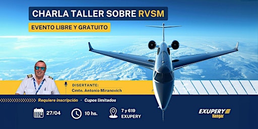 Imagem principal do evento RVSM (Reduced Vertical Separation Minimum)