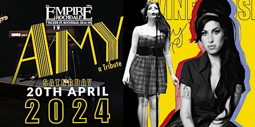Amy Winehouse The Sensational "Amy A" 8 piece Tribute band primary image