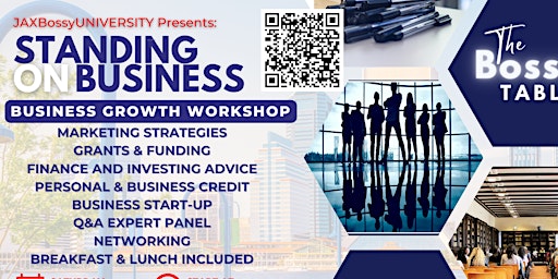 Imagem principal do evento Standing on Business: Business Growth Workshop