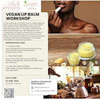 VEGAN LIP BALM WORKSHOP primary image