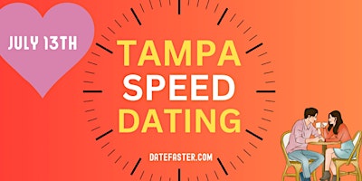 Imagem principal do evento Speed Dating Tampa  Singles 24-39