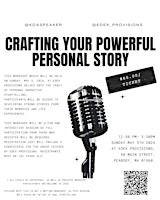 Imagem principal do evento Build Your Powerful Personal Story
