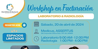 Imagen principal de Workshop en Facturación - Laboratorio y Radiología
