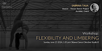Imagen principal de Workshop - Flexibility and Limbering
