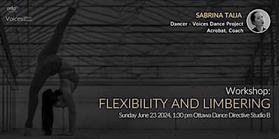 Hauptbild für Workshop - Flexibility and Limbering