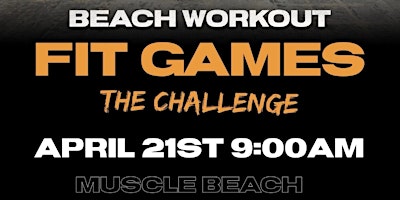 Fit Games The Challenge- Beach Workout primary image