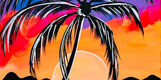 Image principale de Sunset in paradise in-person paint party