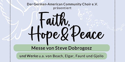 Imagem principal do evento Faith, Hope & Peace