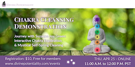 Imagem principal do evento Chakra Cleansing Demonstration