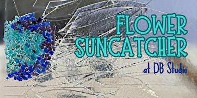 Flower Suncatcher | Fused Glass db Studio primary image