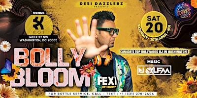 Immagine principale di Bollywood Bloom - Bollywood Spring Fling Party with DJ Alfaa from Toronto 