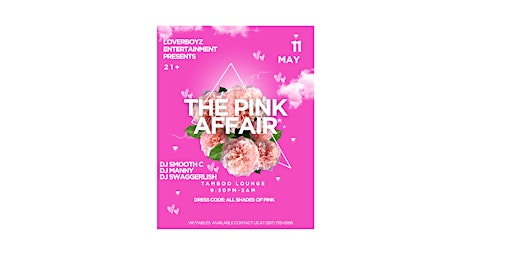 Loverboyz Ent. Presents THE PINK AFFAIR 21+  primärbild