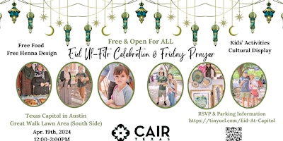 Primaire afbeelding van 3rd Annual Eid Celebration at the Capitol
