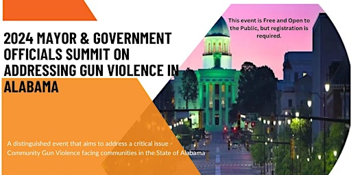 Image principale de Alabama Mayor's Forum on Community Violence Interventions