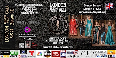 Primaire afbeelding van LONDON Fashion GALA (S/S 25) - Saturday September 14th, 2024