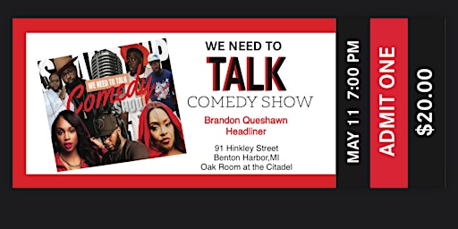 Hauptbild für We Need To Talk Comedy Show