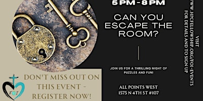 Imagem principal do evento Friends of Internationals: Can You Escape The Room?