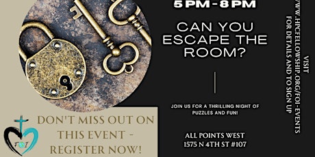 Friends of Internationals: Can You Escape The Room?