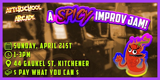 Imagem principal do evento A SPICY April Improv Jam!