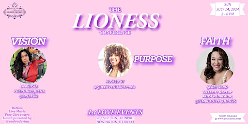 Imagem principal do evento THE LIONESS CONFERENCE