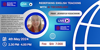 Primaire afbeelding van Redefining English Teaching with AI Technology