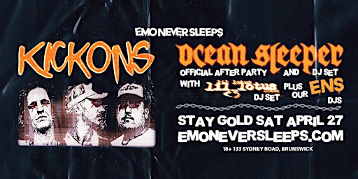 Primaire afbeelding van OCEAN SLEEPER + LIL LOTUS AFTERPARTY