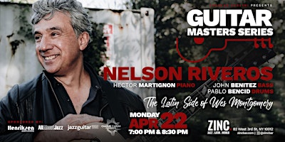 Imagen principal de Guitar Masters Series: Nelson Riveros — A Tribute to Wes Montgomery