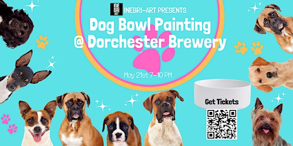 Dog Bowl Painting at Dorchester Brewing Co