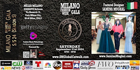MILAN Fashion Week GALA (S/S 25) – Saturday September 21st 2024