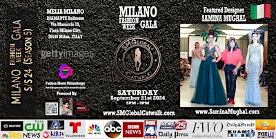 Imagem principal de MILAN Fashion Week GALA (S/S 25) – Saturday September 21st 2024