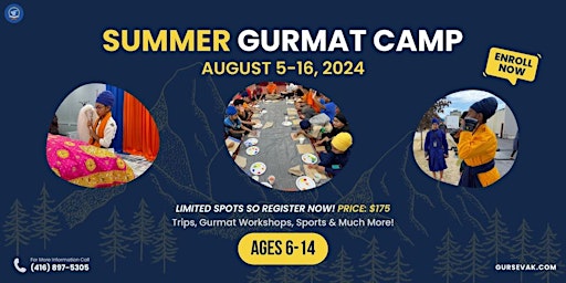 Imagen principal de Gurmat Camp 2024