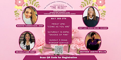 Imagen principal de The Overcomers Conference presents:  “The Reset”