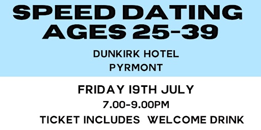 Sydney CBD speed dating by Cheeky Events Australia for ages 25-39  primärbild