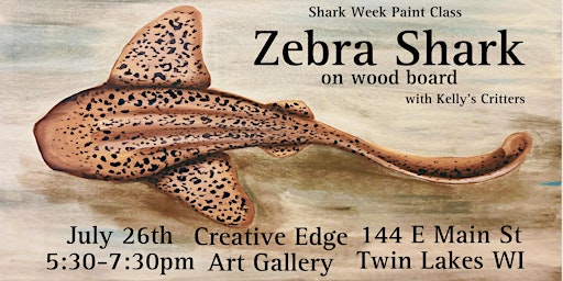 Shark Week Paint Class  primärbild