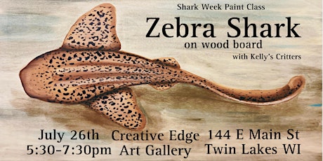 Shark Week Paint Class