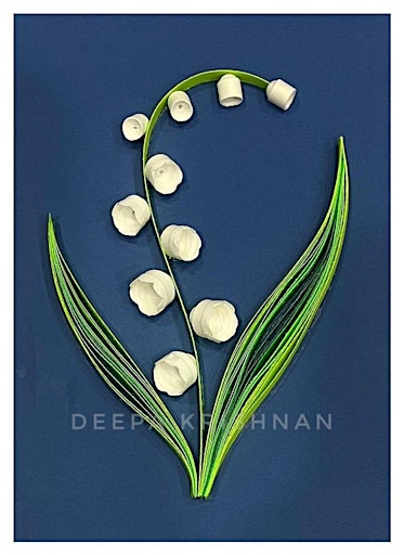 Primaire afbeelding van Lily of the valley - Paper Quilling