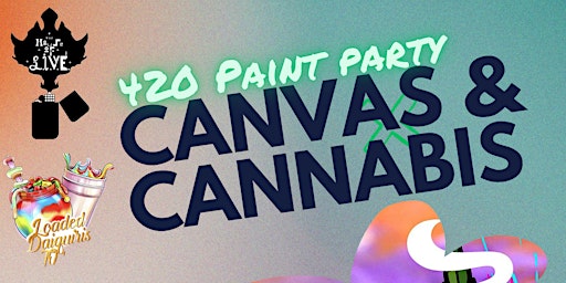 Primaire afbeelding van Canvas & Cannabis: A 420 Paint Party