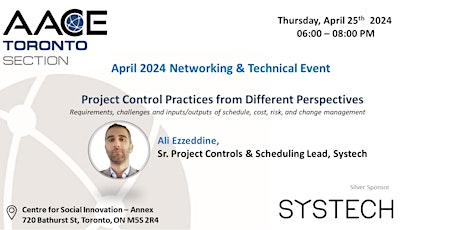 Hauptbild für April Networking and Technical Event [April 25th]