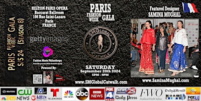 Imagem principal de PARIS Fashion Week GALA (S/S 25) – Saturday September 28th, 2024