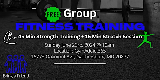 Hauptbild für Gym Addict 365 FREE Group Fitness Training
