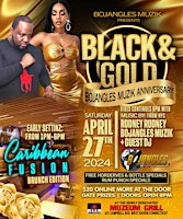 Black n Gold Bojangles muzik Anniversary primary image