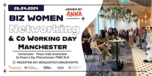 Image principale de Biz Women Networking & Co Working Day - Manchester