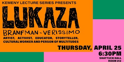 Imagem principal de PSUGD Kemeny Lecture Series Presents: Lukaza Branfman-Verissimo